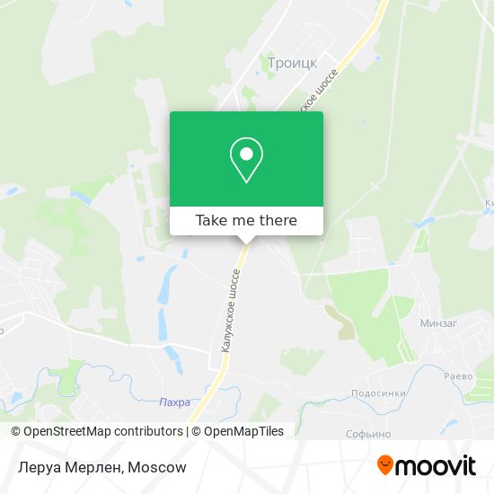 Леруа Мерлен map