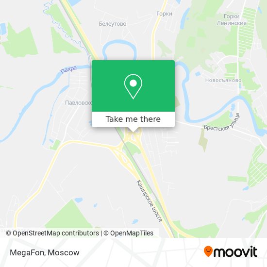 MegaFon map