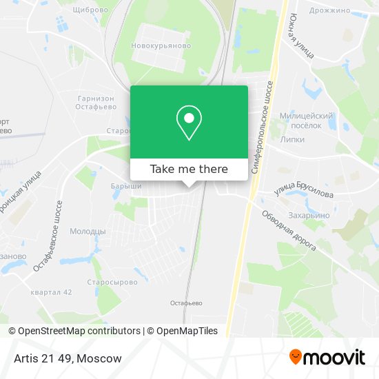 Artis 21 49 map