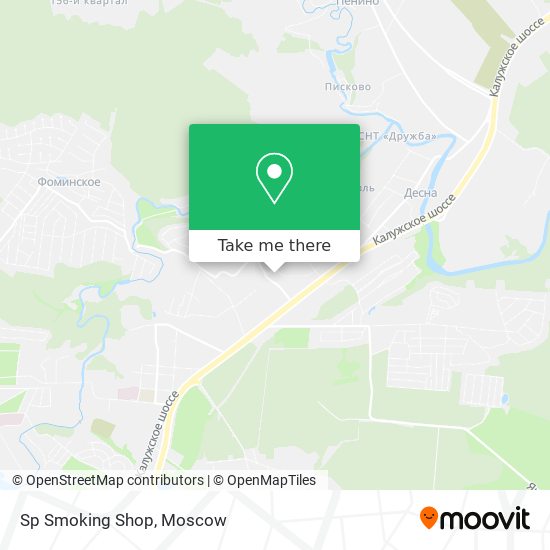 Sp Smoking Shop map
