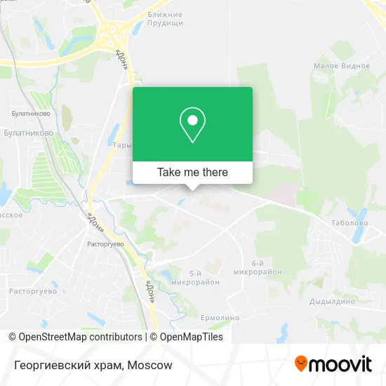 Георгиевский храм map