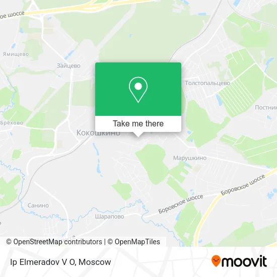 Ip Elmeradov V O map