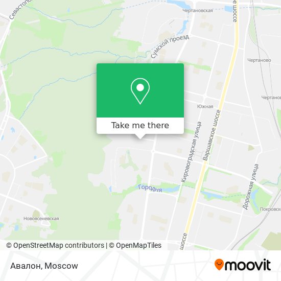 Авалон map
