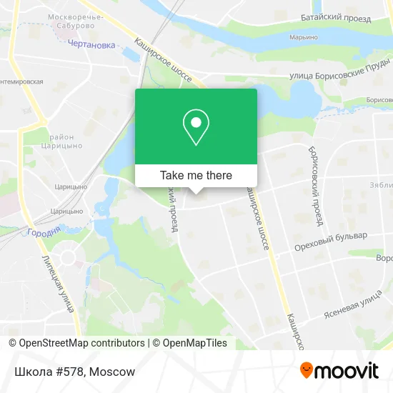 Школа #578 map