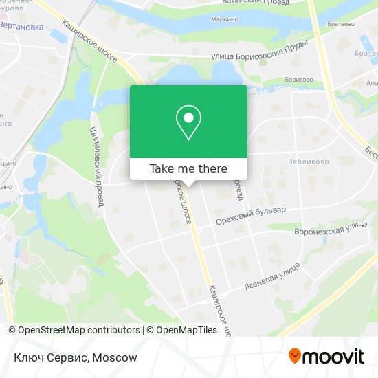 Ключ Сервис map