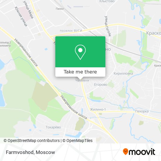 Farmvoshod map