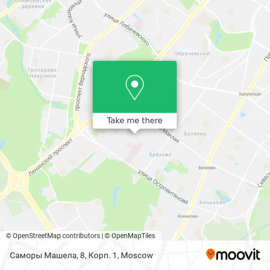 Саморы Машела, 8, Корп. 1 map