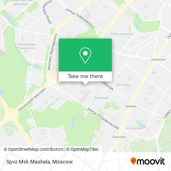 Spvz Msk Mashela map