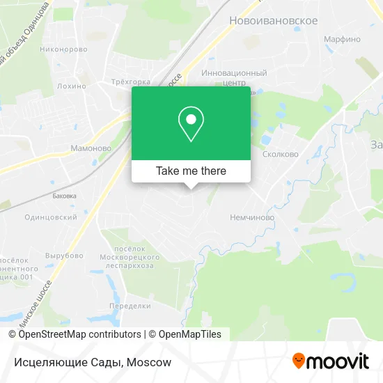 Исцеляющие Сады map