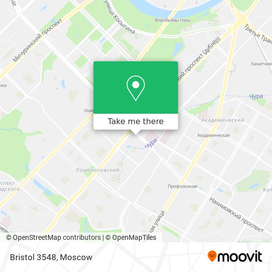 Bristol 3548 map