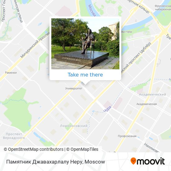 Памятник Джавахарлалу Неру map