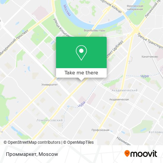 Проммаркет map