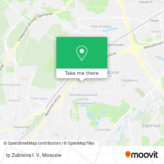 Ip Zubnova I. V. map