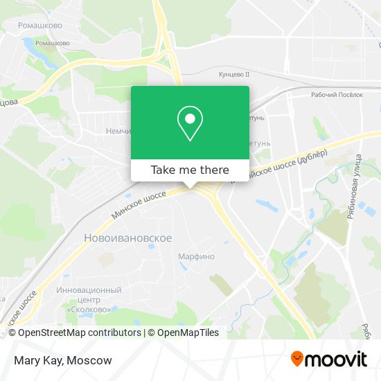 Mary Kay map