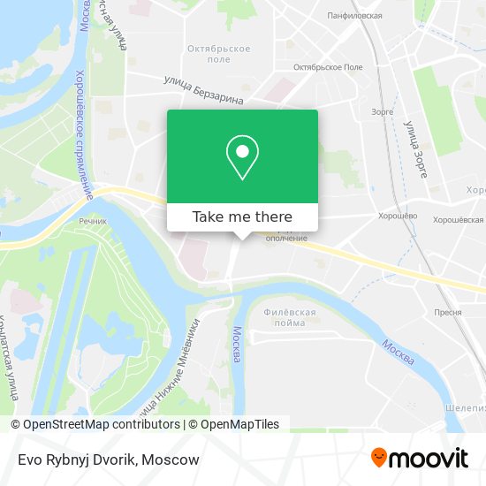 Evo Rybnyj Dvorik map