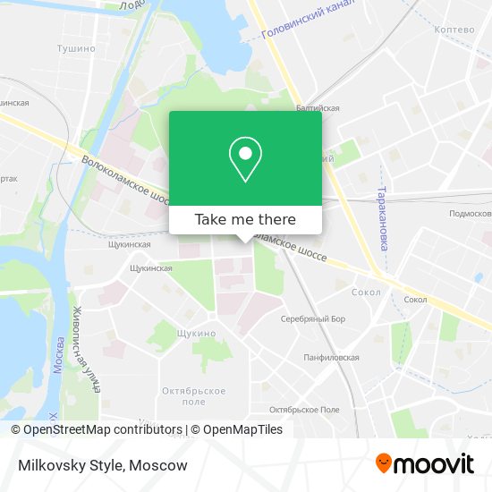 Milkovsky Style map