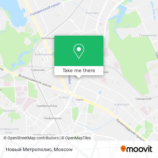 Новый Метрополис map