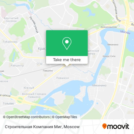 Строительная Компания Миг map