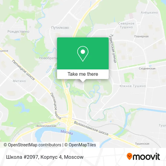 Школа #2097, Корпус 4 map