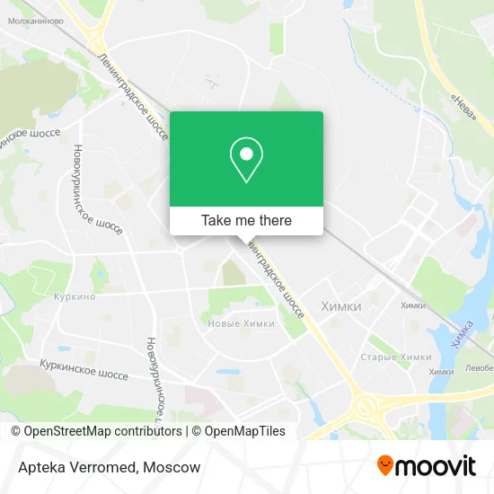 Apteka Verromed map