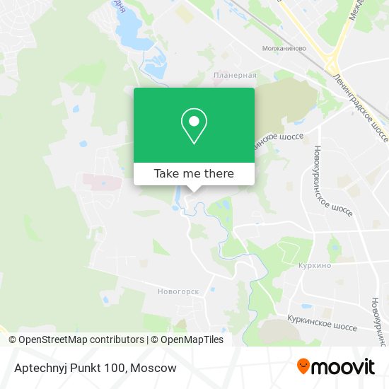 Aptechnyj Punkt 100 map