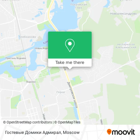 Гостевые Домики Адмирал map