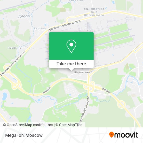 MegaFon map