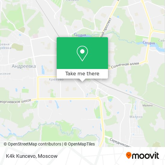 K4k Kuncevo map