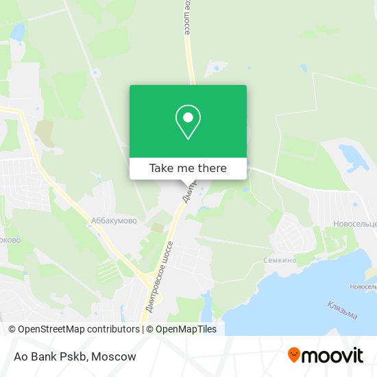 Ao Bank Pskb map