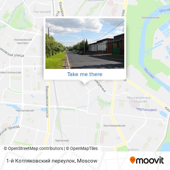 1-й Котляковский переулок map