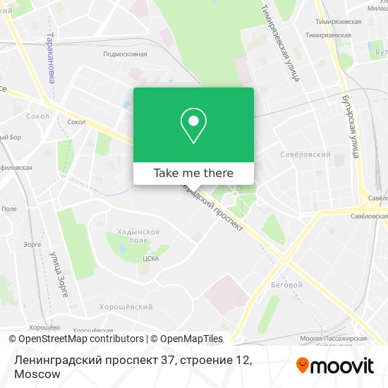 Ленинградский проспект 37, строение 12 map