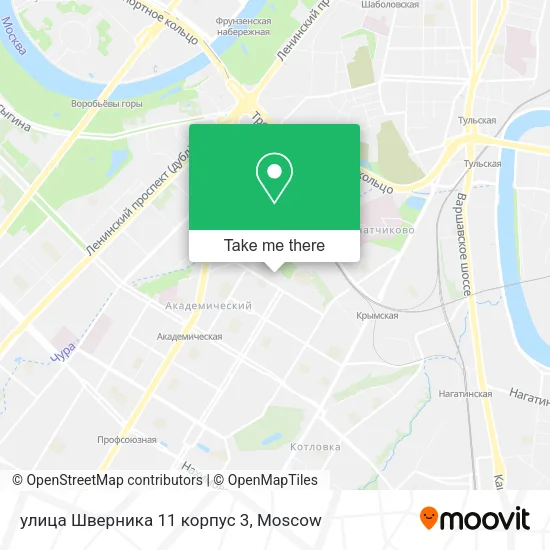 улица Шверника 11 корпус 3 map