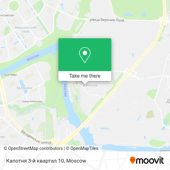 Капотня 3-й квартал 10 map