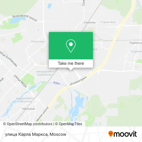 улица Карла Маркса map