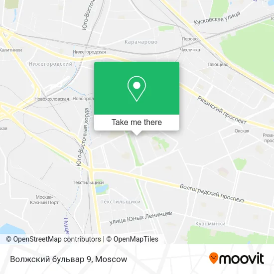 Волжский бульвар 9 map