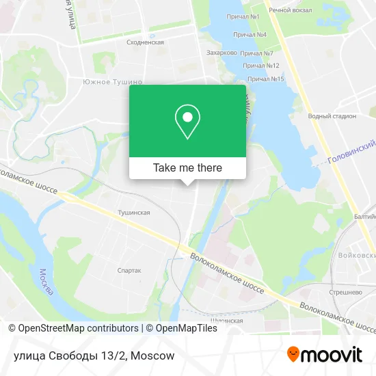 улица Свободы 13/2 map