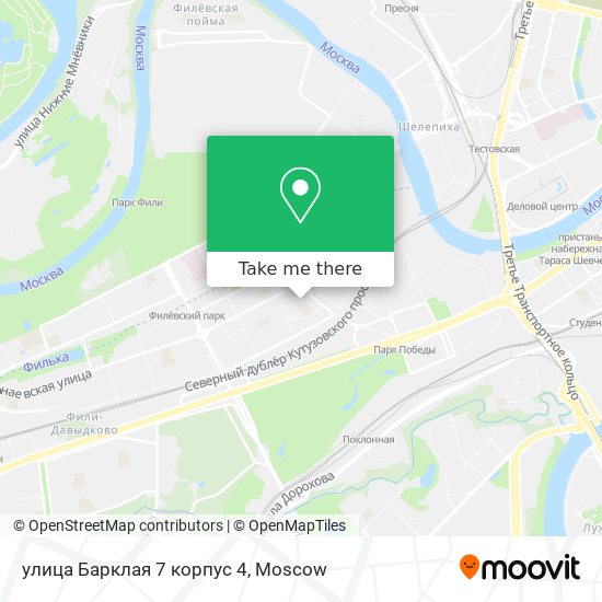 улица Барклая 7 корпус 4 map