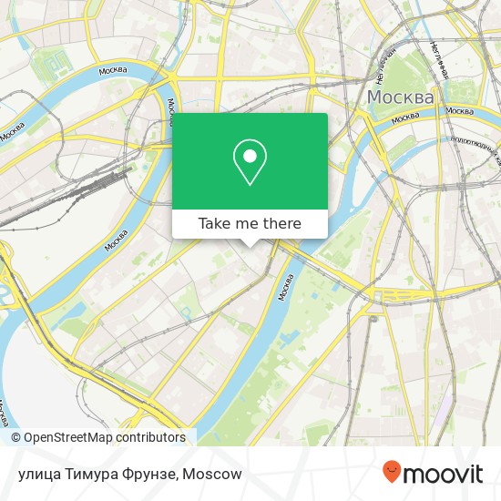улица Тимура Фрунзе map
