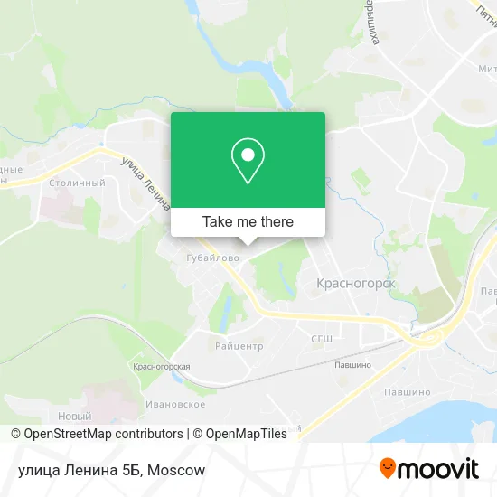 улица Ленина 5Б map