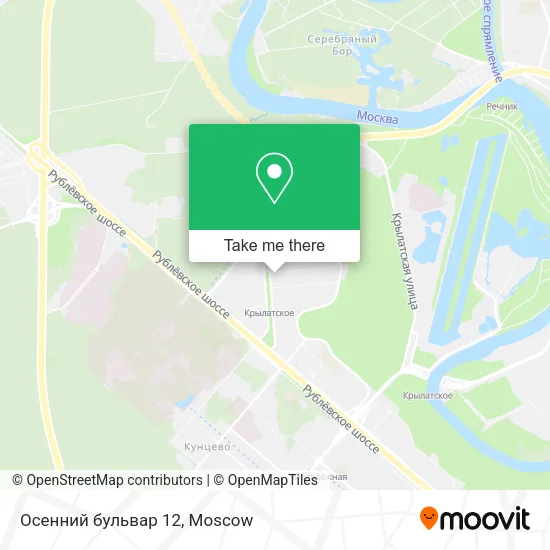 Осенний бульвар 12 map