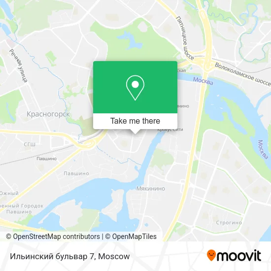 Ильинский бульвар 7 map