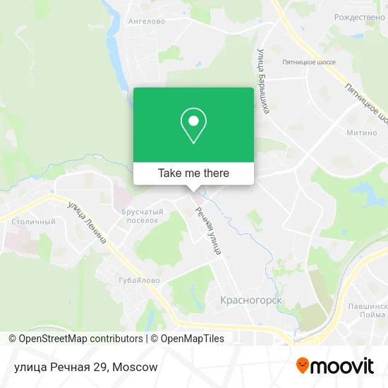 улица Речная 29 map