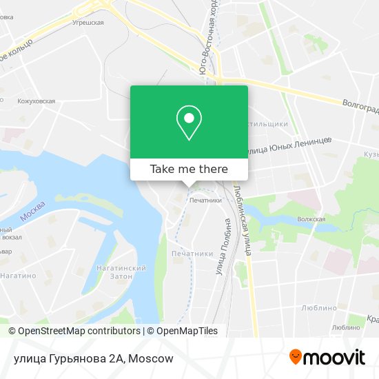 улица Гурьянова 2А map