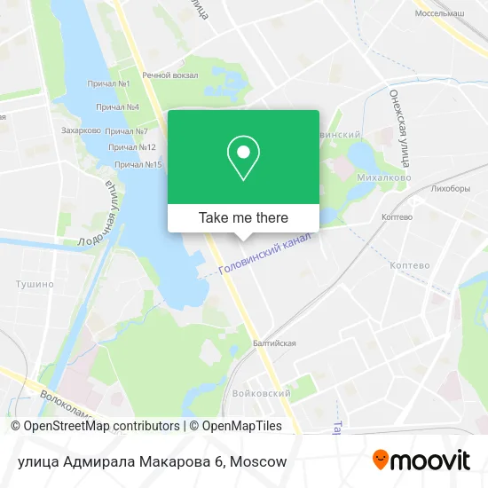 улица Адмирала Макарова 6 map