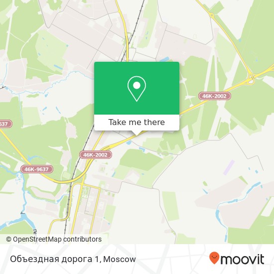 Объездная дорога 1 map