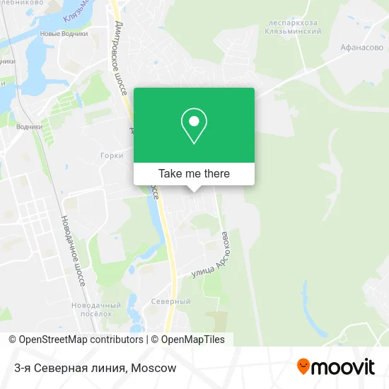 3-я Северная линия map