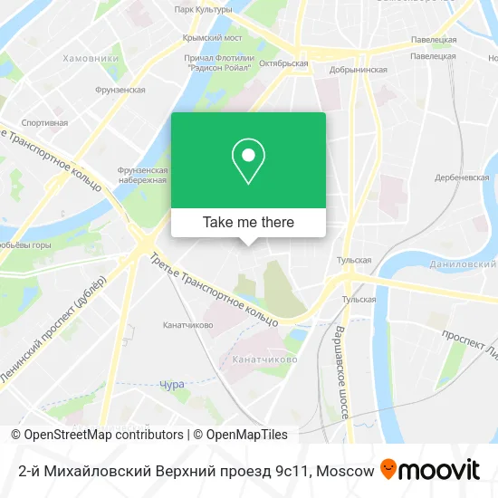 2-й Михайловский Верхний проезд 9с11 map