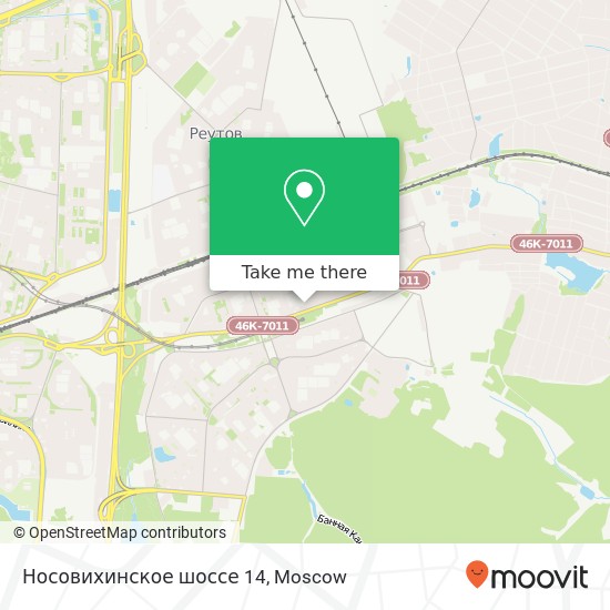 Носовихинское шоссе 14 map