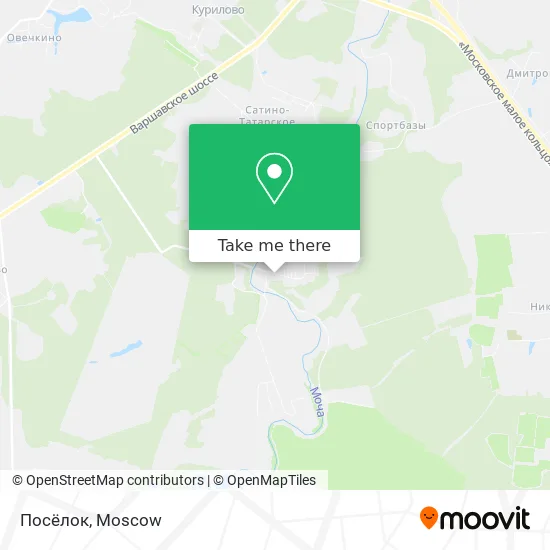 Посёлок map