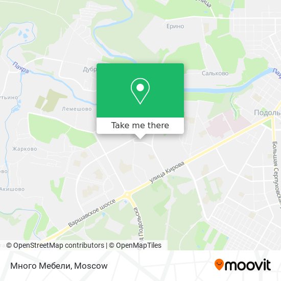 Много Мебели map